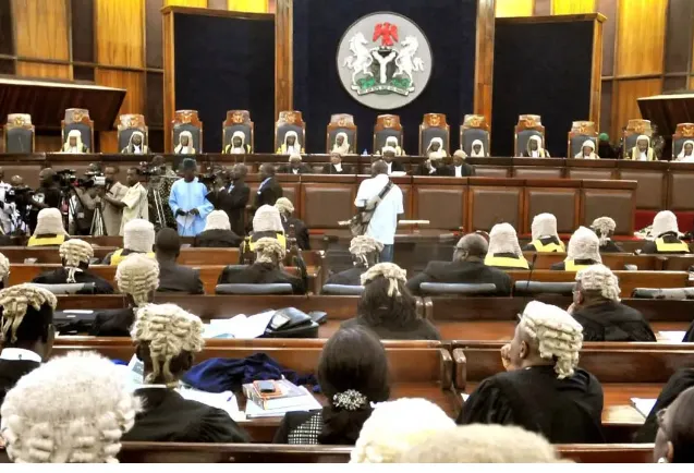 Our Justice went to Edo for burial, not political case – Supreme Court