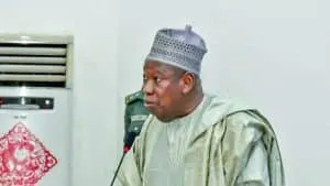 Ganduje’s Picture Removed From Office As Dalori Takes Over As Acting APC National Chairman (Video)