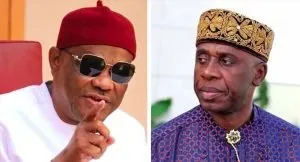 ‘I Brought Him Up In Politics, Who Is He?’ – Amaechi Blasts Wike